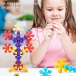 Jeu de construction éducatif coloré Montessori - Occamarket