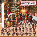 Calendrier de l'Avent Teckel de Noël - Occamarket