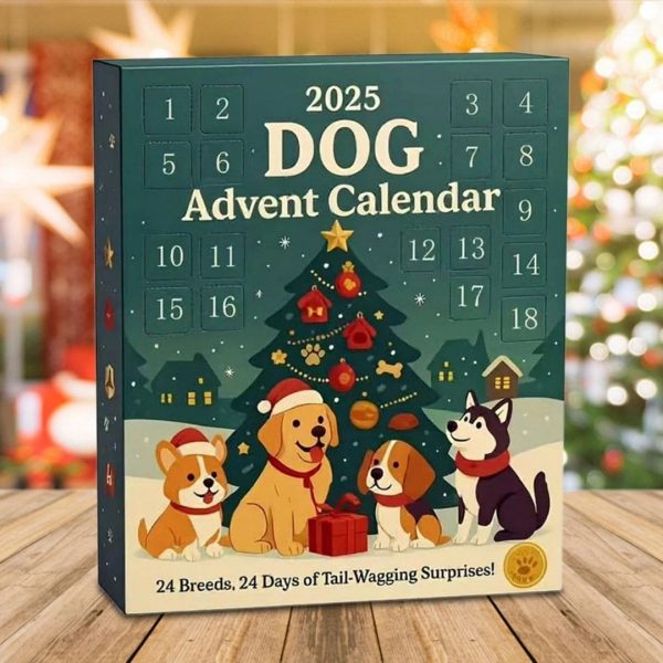 Calendrier de l'Avent 2025 Races de Chiens - Occamarket