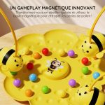 Jeu d’Abeilles Magnétique Éveil & Coordination (Jusqu'à 4 Joueurs) - Occamarket