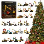 Calendrier de l'Avent de Noël ️ Engins de Chantier - Occamarket