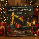 Calendrier de l'Avent de Noël ️ Engins de Chantier - Occamarket