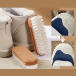 Brosse de nettoyage pour chaussures et bottes (Tissu classique, Daim et Nubuck) - Occamarket