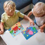 Kit de Stickers d’animaux en mousse (12 pcs) - Occamarket