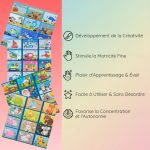 Kit de Stickers d’animaux en mousse (12 pcs) - Occamarket