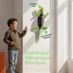Jouet Robot Lézard Télécommandé Rampe sur les murs - Occamarket