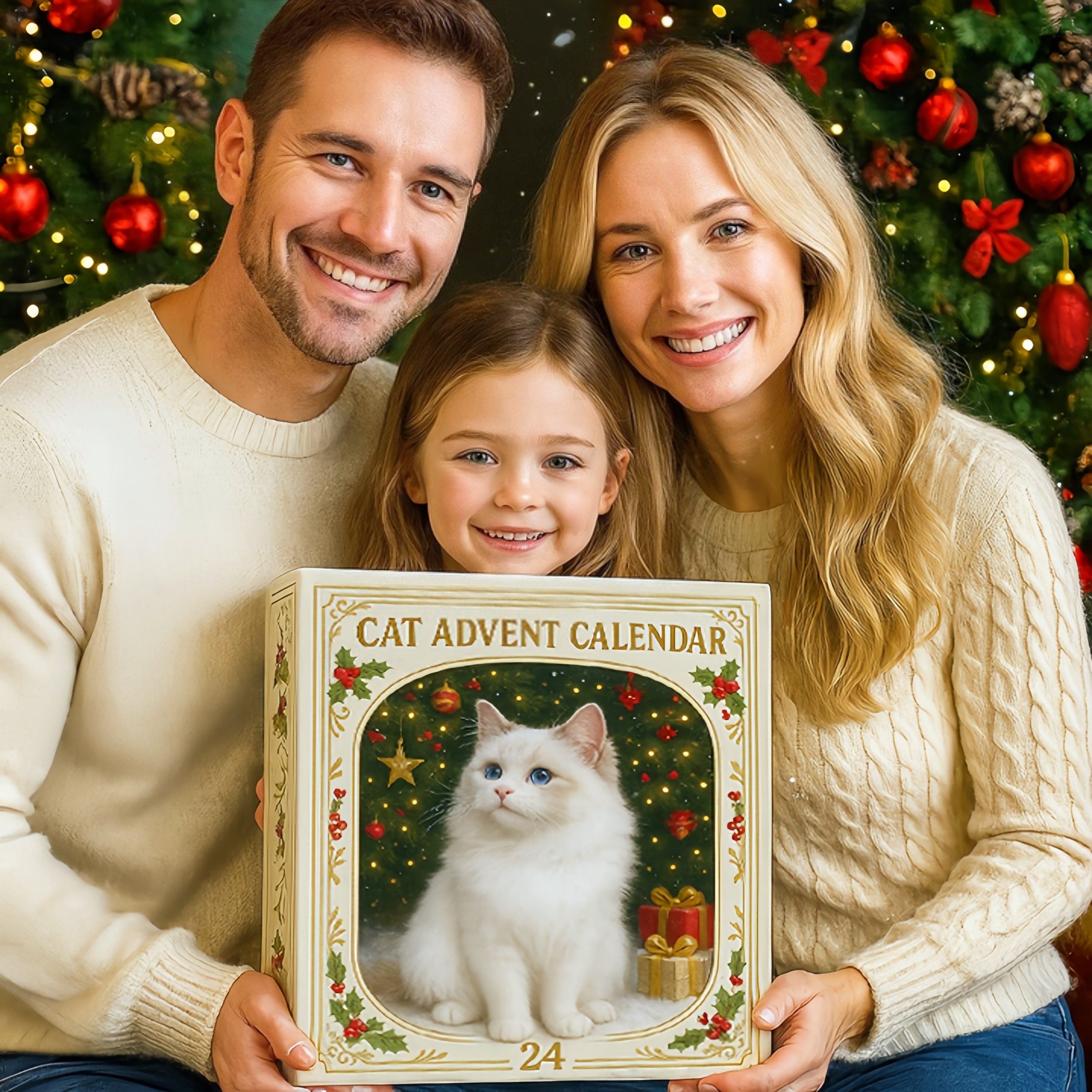 luxo7-33440-1 Purrfect Christmas⢠| Calendrier de lâAvent des Amoureux des Chats - Occamarket