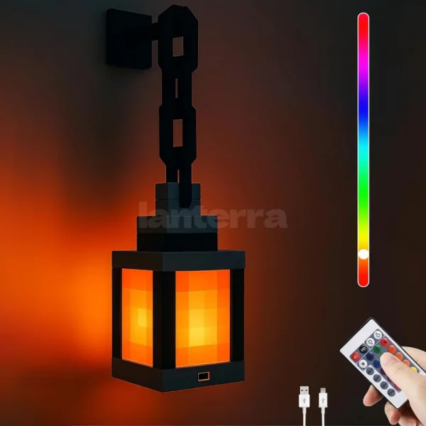 Éclaira™ - Lanterne Pixel 16 Couleurs - Occamarket