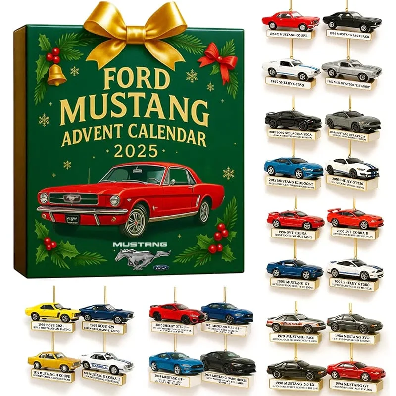 luxo7-33864-1 Calendrier de lâAvent Mustangâą 2025 â LĂ©gende AmĂ©ricaine - Occamarket