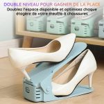 Organisateur de Chaussures Empilable Réglable – Gagnez 2x Plus d’Espace ! - Occamarket