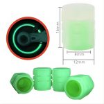 Bouchons de Valve de Pneu Lumineux Phosphorescent (Lot de 4) - Occamarket