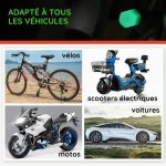 Bouchons de Valve de Pneu Lumineux Phosphorescent (Lot de 4) - Occamarket