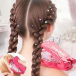 Kit de décoration à strass pour cheveux & accessoires sans chaleur (180 strass + 12 stickers) - Occamarket