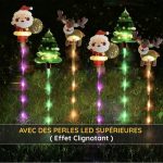 Décorations Solaires de Noël (Pack de 6) - Occamarket