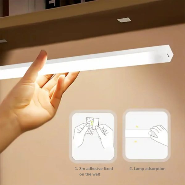Lampe LED Rechargeable à Capteur Intelligent Magnétique - Occamarket