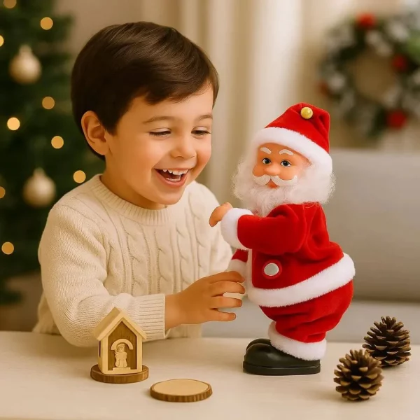 Père Noël Dansant Électrique – Merry Christmas™ - Occamarket