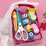 Kit de bricolage créatif pour enfants avec perforatrice à papier - Occamarket
