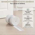 Bande d’isolation auto-adhésive | Anti-froid, anti-poussière et anti-insectes - Occamarket
