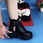Bottines Hiver Cuir Chaud – Confort et Élégance - Occamarket