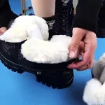 Bottines Hiver Cuir Chaud – Confort et Élégance - Occamarket