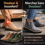 Bottines Orthopédiques Femme – Confort, Style & Zéro Douleur - Occamarket