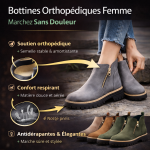Bottines Orthopédiques Femme – Confort, Style & Zéro Douleur - Occamarket