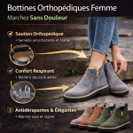 Bottines Orthopédiques Femme – Confort, Style & Zéro Douleur - Occamarket