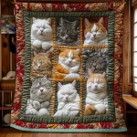 Koc Royal Cats™ – Couverture Douce & Réconfortante aux Chats Endormis - Occamarket