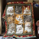 Koc Royal Cats™ – Couverture Douce & Réconfortante aux Chats Endormis - Occamarket