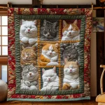 Koc Royal Cats™ – Couverture Douce & Réconfortante aux Chats Endormis - Occamarket