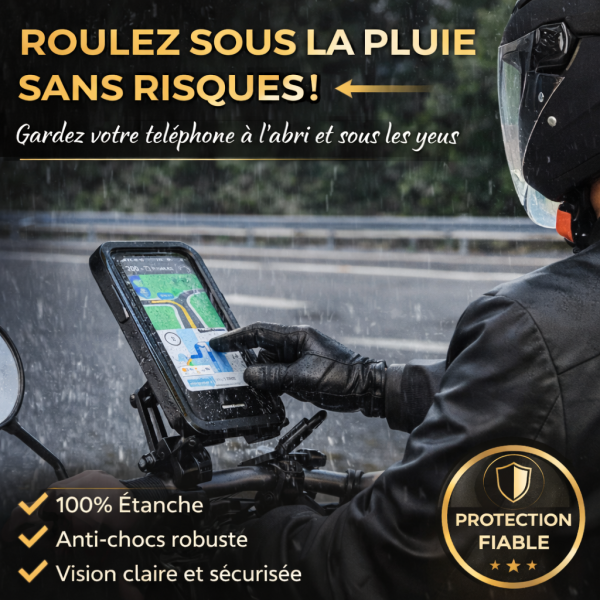 MagniRide – Support Téléphone Étanche 360° - Occamarket