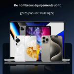 Câble chargeur invisible 2 en 1Charge ultra rapide - Occamarket