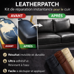 LEATHERPATCH – Kit de Réparation Instantanée pour le Cuir - Occamarket