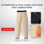 Iceguard : Pantalon Polaire Thermique et Imperméable – UNISEXE - Occamarket