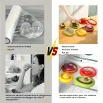 Couvercles de conservation alimentaire en silicone - Occamarket