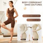 Body gainant sculptant – Effet ventre plat, fessiers galbés et poitrine maintenue - Occamarket