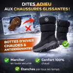 Bottes d’Hiver Femme Mi-Mollet – Chaudes & Antidérapante - Occamarket
