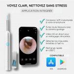 Nettoyeur d'oreille intelligent avec caméra - Occamarket