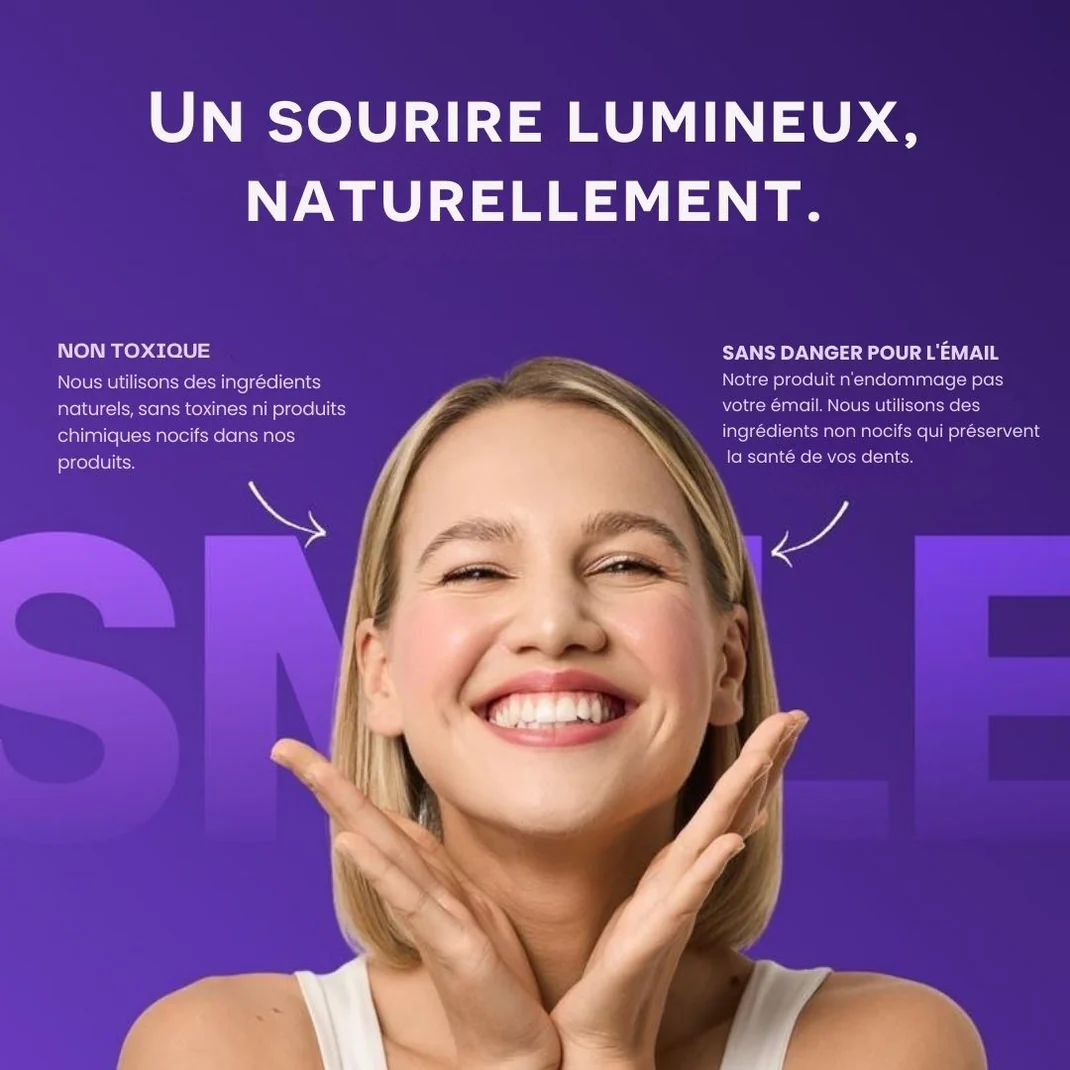 luxo7-36170-1 SOIELYSSE™ | Bandes Blanchissantes Violettes Sans Peroxyde (14 Bandes) - Occamarket