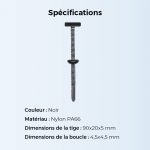 FixTie™ | Attaches de Fixation Universelles en Nylon - Occamarket