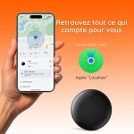 Traceur GPS Bluetooth Intelligent Compatible avec l'app "localiser" de votre iphone - Occamarket