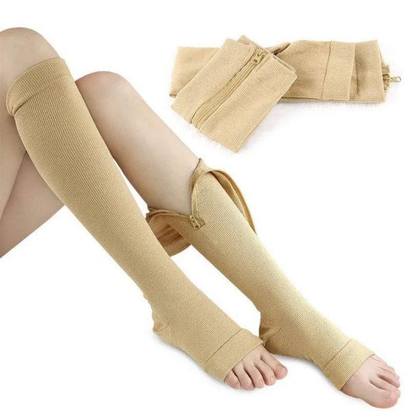 Chaussettes de compression à fermeture éclair - Occamarket