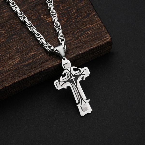 Gloria™ – Pendentif Croix sacrée élégance dorée - Occamarket