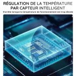 Mixeur-broyeur électrique 4 lames en acier inoxydable - Occamarket