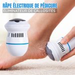 Râpe électrique de pédicure anti callosités - Occamarket