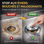 Bouchon de Vidange Intelligent avec Filtre Anti-Bouchage - Occamarket