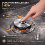 Bouchon de Vidange Intelligent avec Filtre Anti-Bouchage - Occamarket