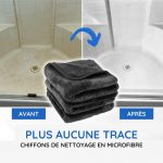 Set de 5 Chiffons de nettoyage XXL en microfibre - Occamarket