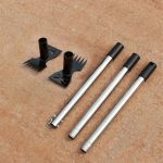 Houe de jardin avec manche télescopique 2-en-1 - Occamarket