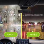 Nettoyeur imperméabilisant double face pour vitres et pare-brises - Occamarket